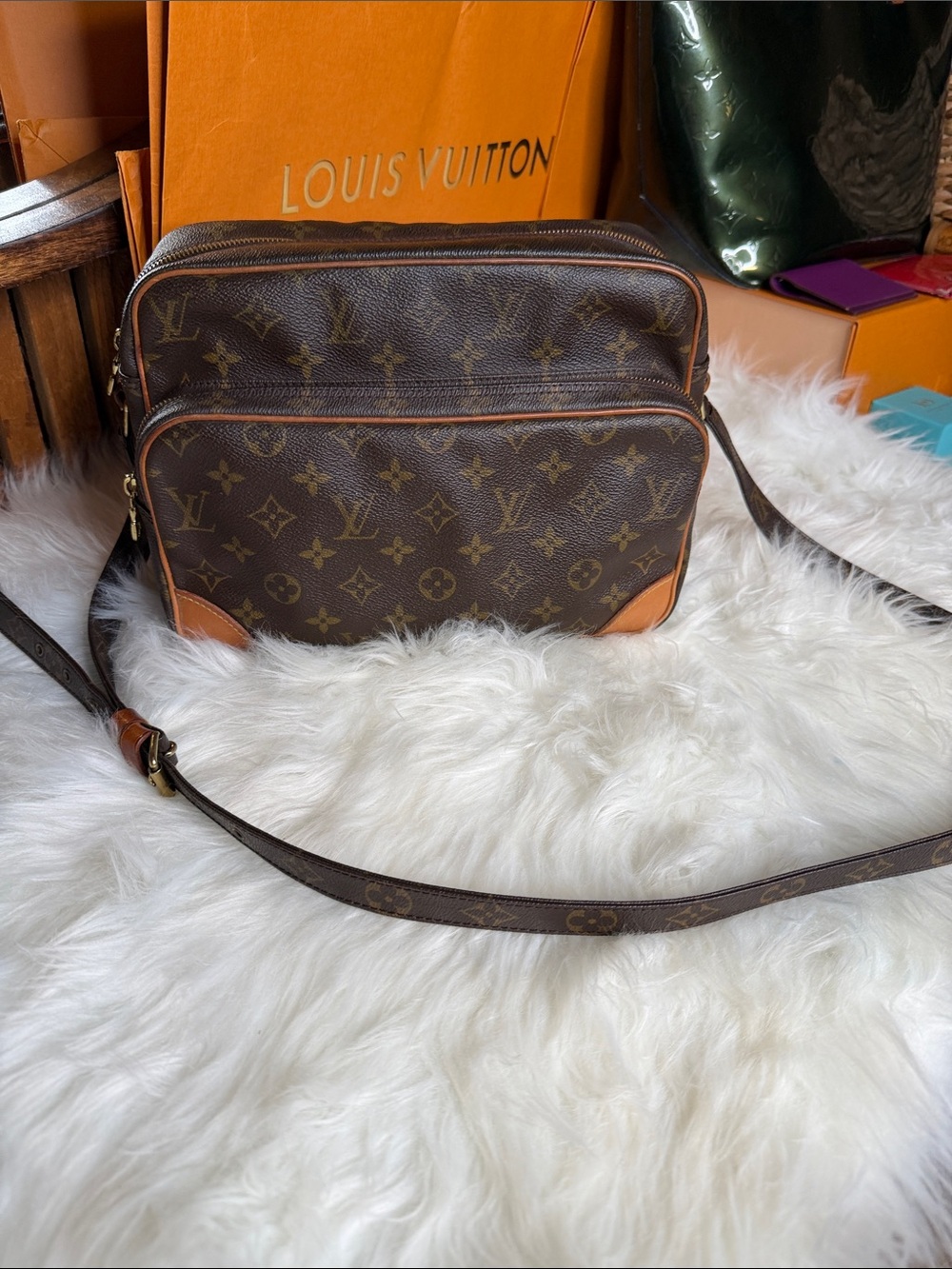 Louis Vuitton Monogram Reporter bag